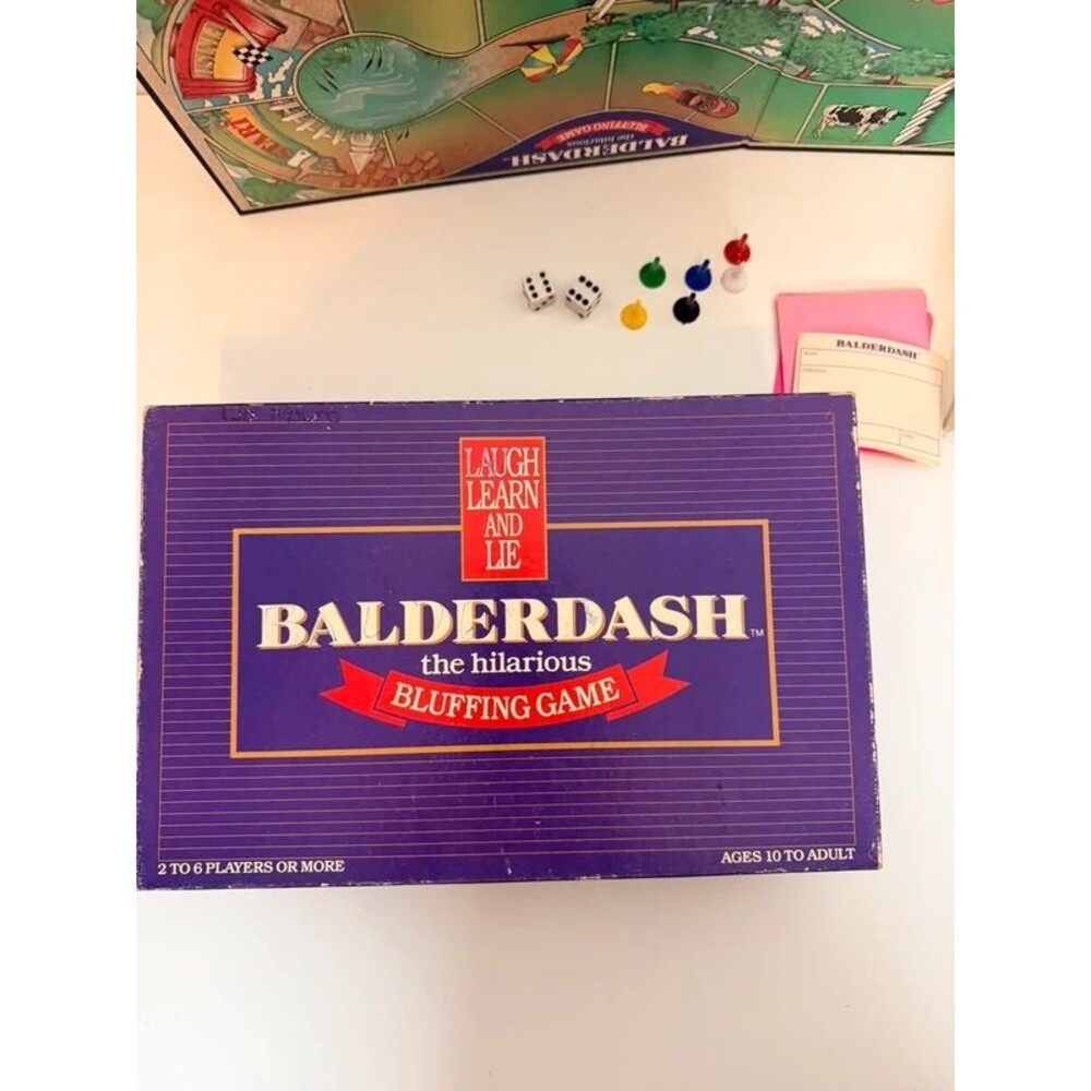 Vintage Balderdash Board Game